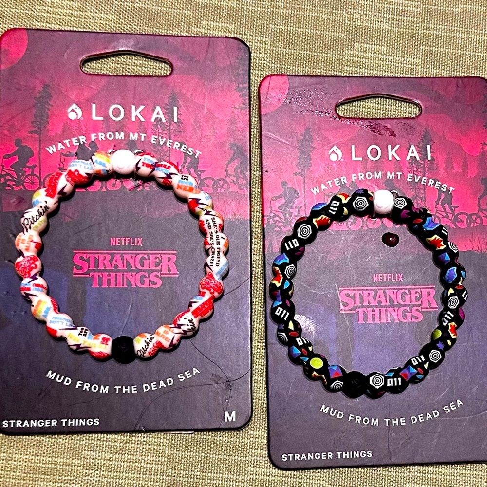 NWT Stranger Things Eleven bracelets